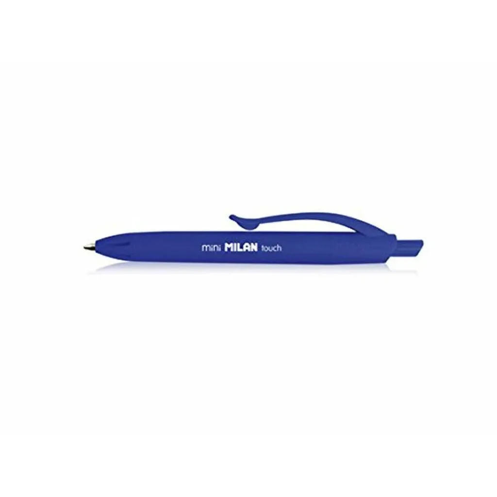 Penne MILAN P1 Mini Touch Blu - Espositore 40 Pezzi per Casa e Negozio