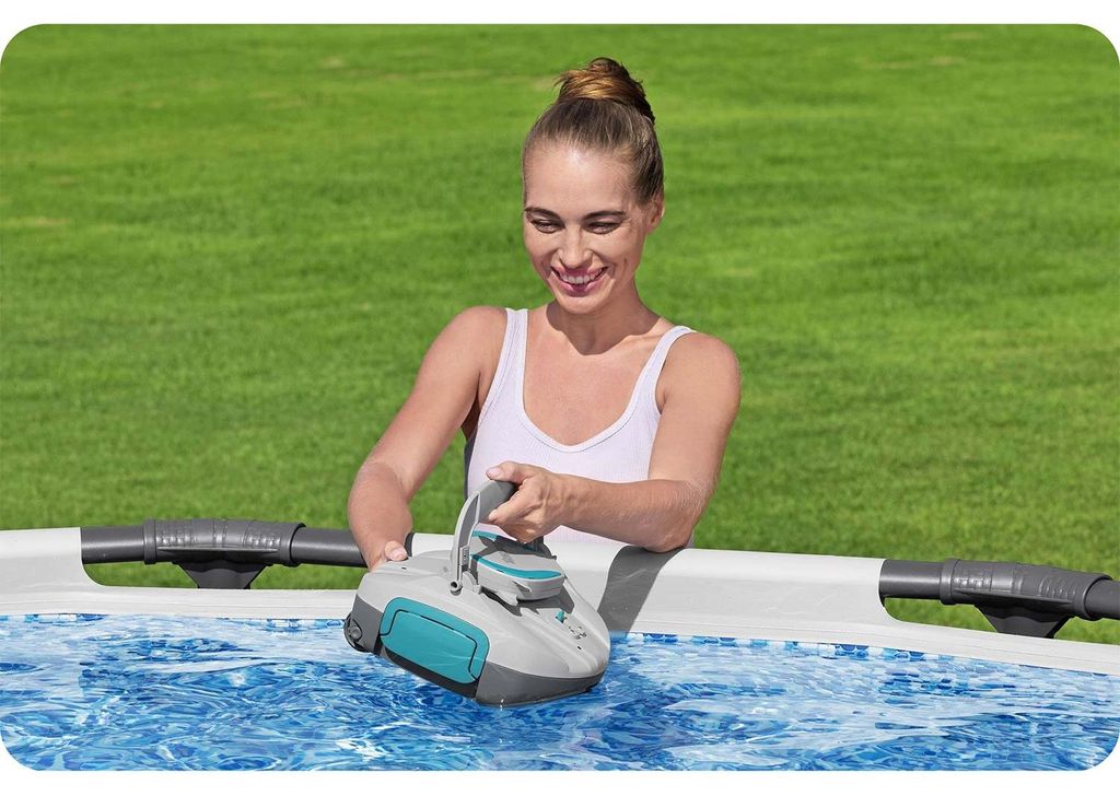 Bestway 58864, Robotický vysavač, Bazén, Modrá, Šedá, Obrázek produktu 