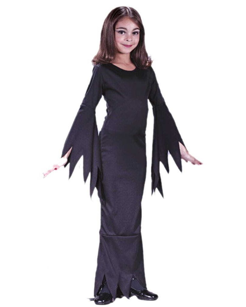 Madame Morticia Kostüm für Mädchen S