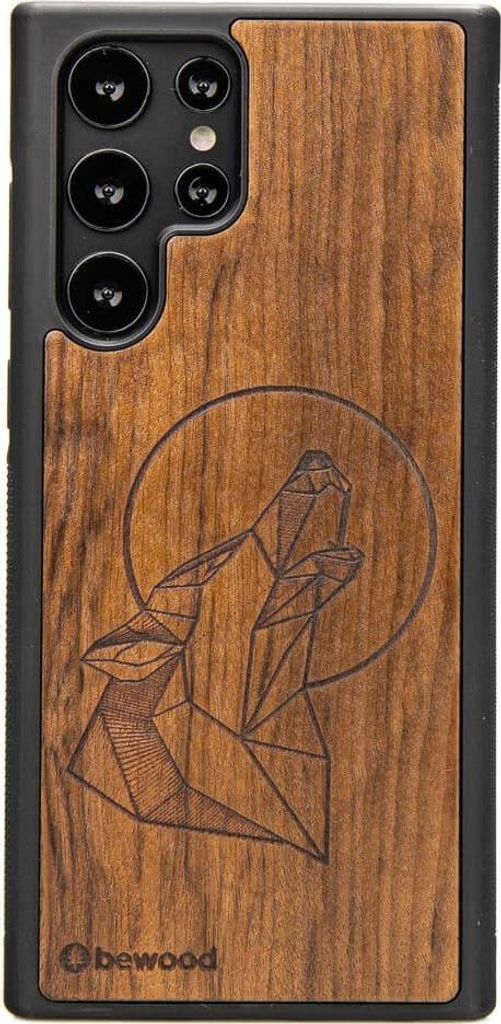 Holzhülle für Samsung Galaxy S22 Ultra WILK IMBUIA