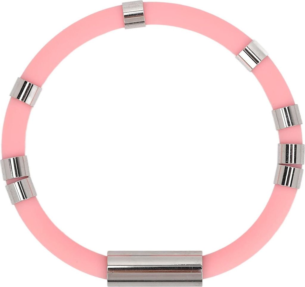 Rosa Wasserfeste Antistatische Handgelenkband - Eliminierung von Statischer Aufladung - 8 Ringe - Waschbar - Für Sport und Winter