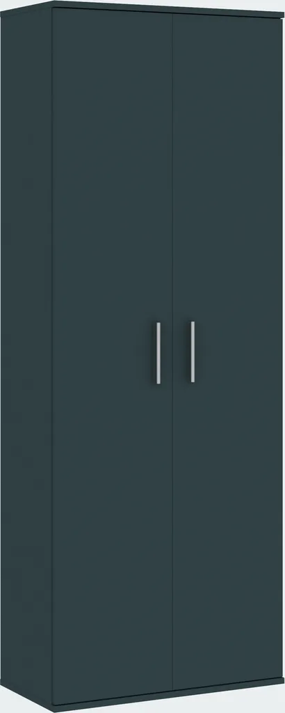 Penderie métal anthracite SAVOY 69 cm avec étagère de rangement haute