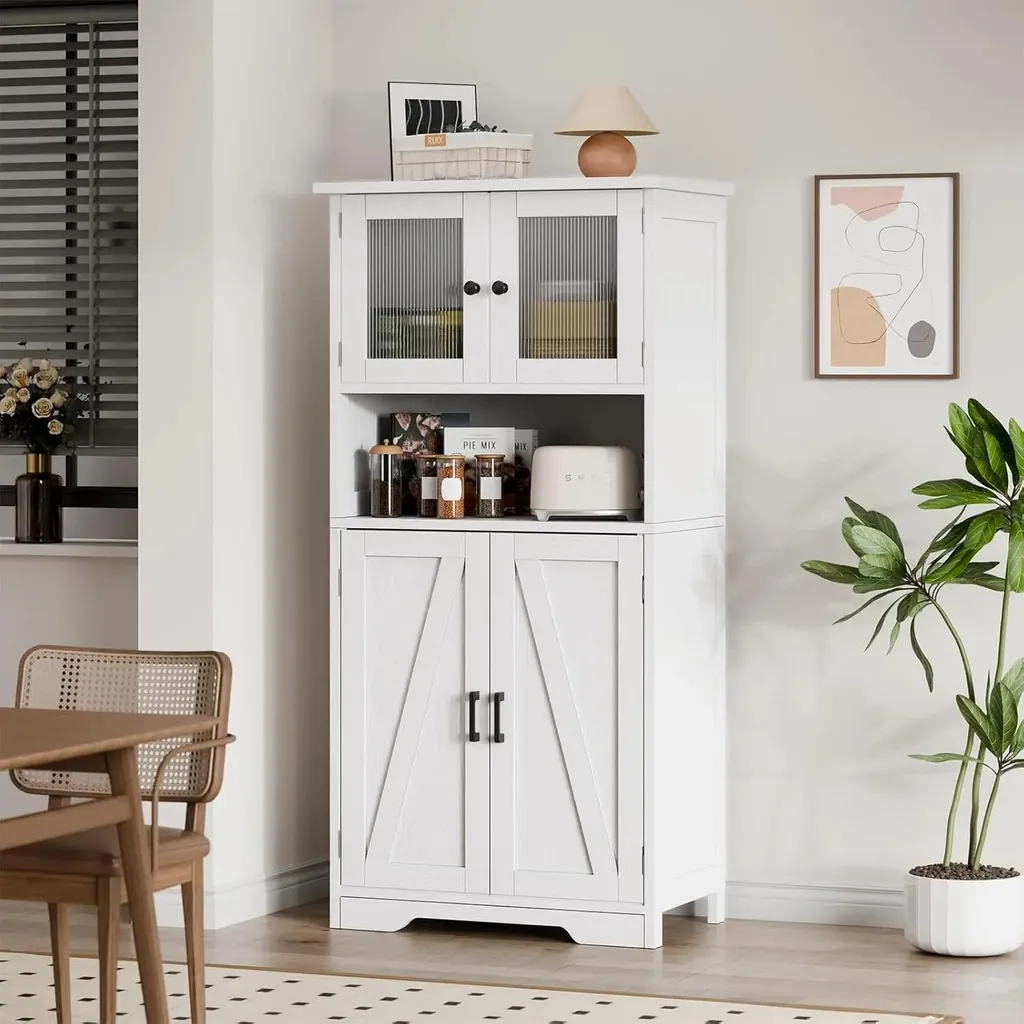 Armoire de rangement compacte blanche : optimisez vos petits espaces - 2