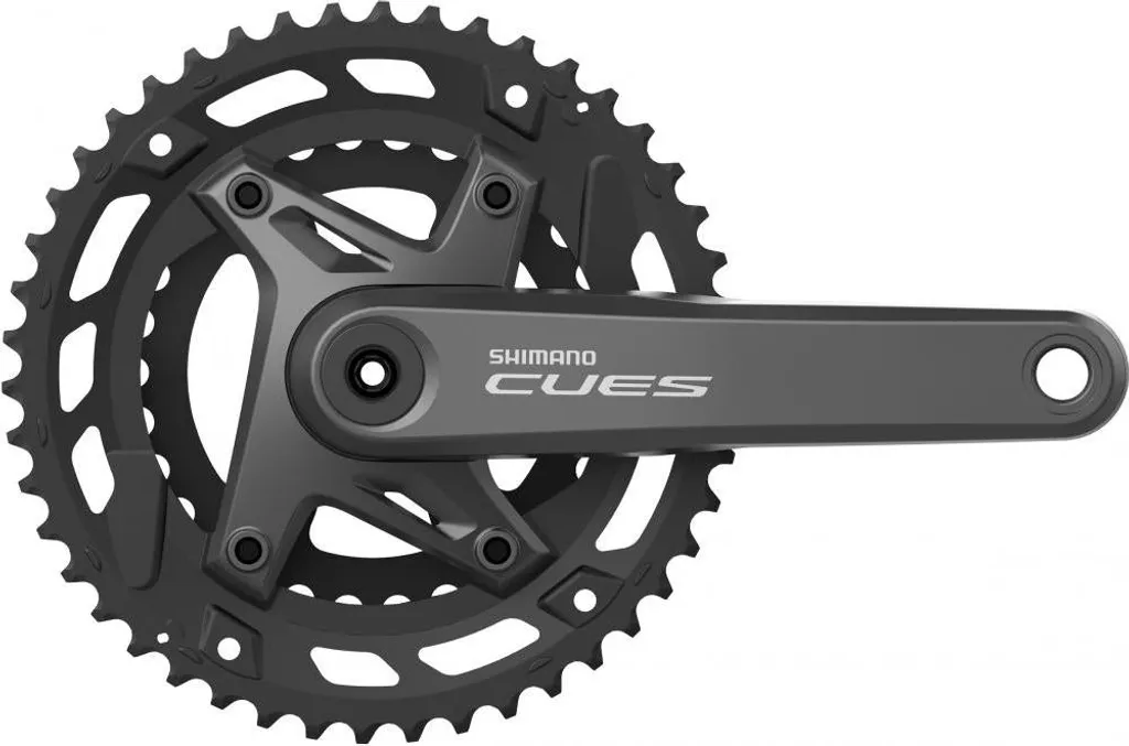 Pédalier Shimano CUES FC-U6000 46-30T pour une transmission 10V fluide