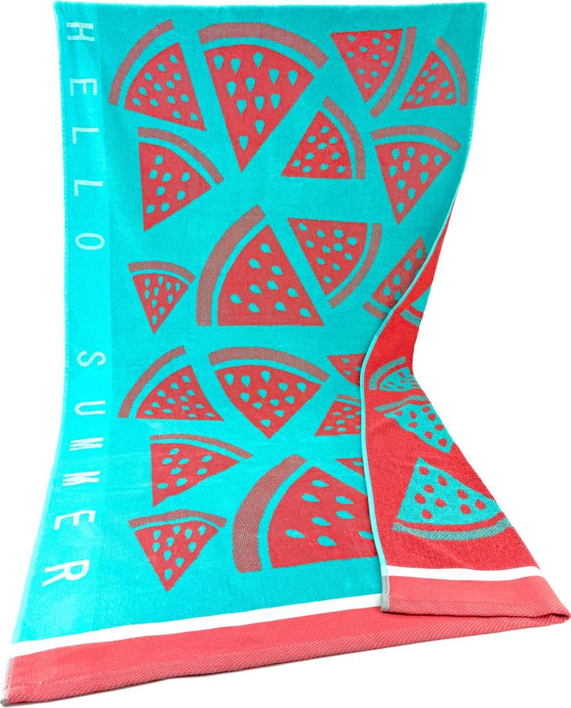 Heimtexland ® Strandtuch Soft Velours Badetuch Sommer Produktbild 