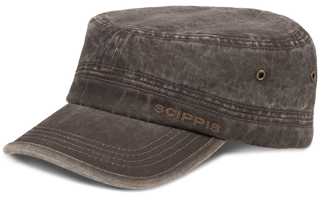 Scippis Nomad Army Cap Field Cap Outdoorcap Braun Produktbild 