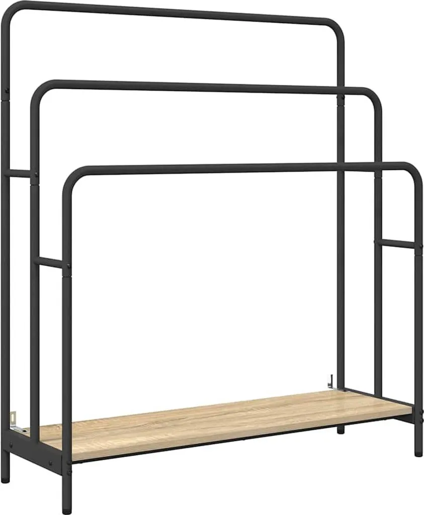 Appendiabiti vidaXL 90 cm Rovere Sonoma - Arredo Ingresso Moderno