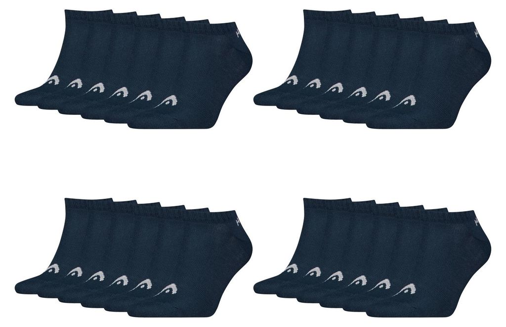 12 Paar HEAD Uni Sneaker Socken All Sports Training Socks Produktbild 