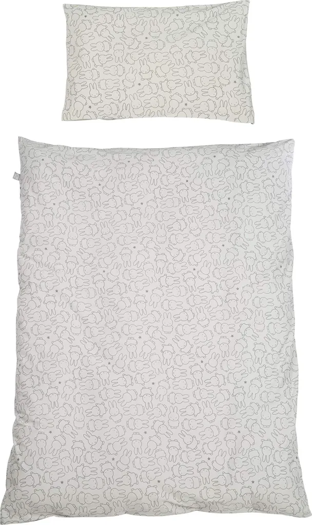 Parure de lit enfant Miffy anti-irritation en jersey 100% coton Roba