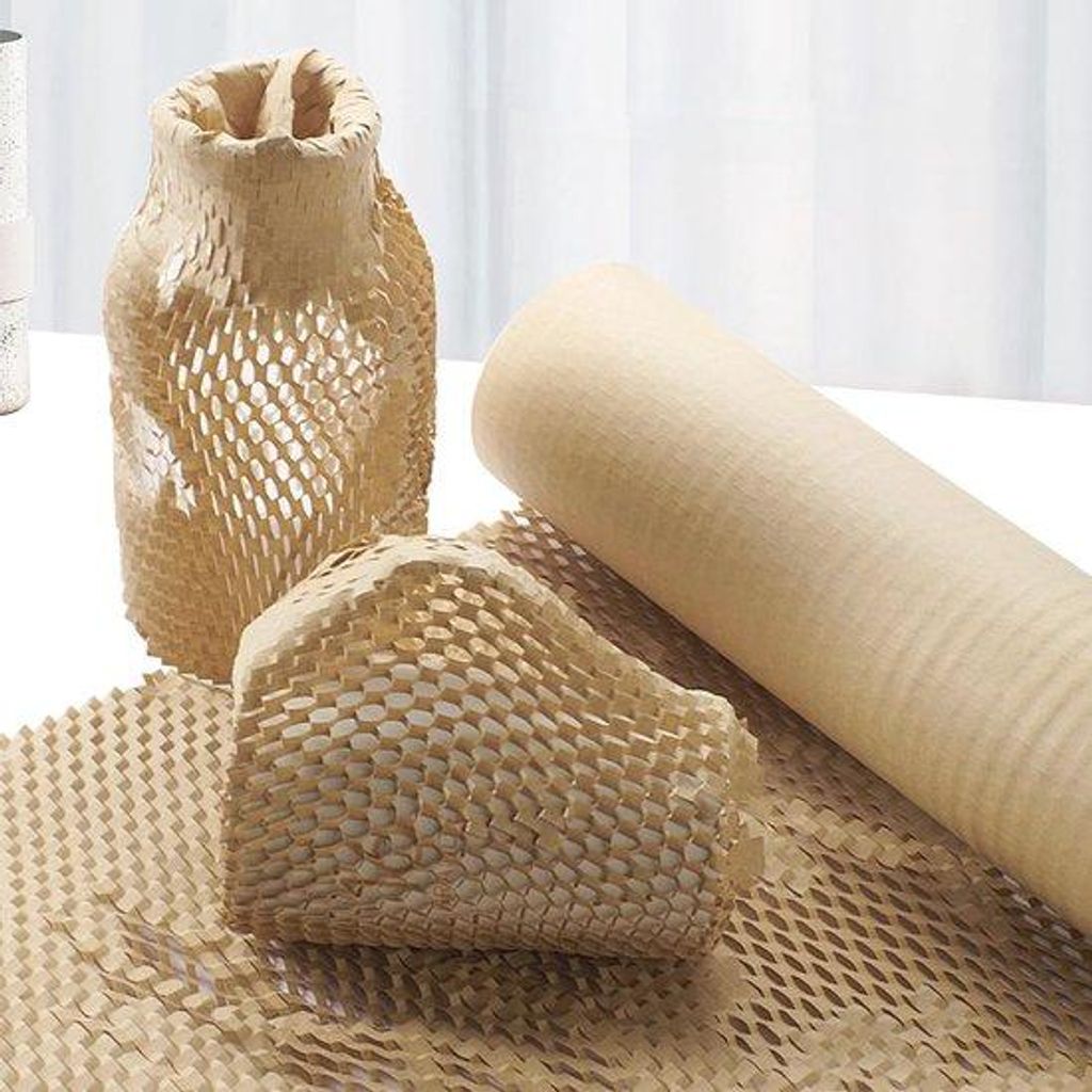 Ökologisches Luftpolsterfolie 30cm x 100m Verpackungspapier für Umzug