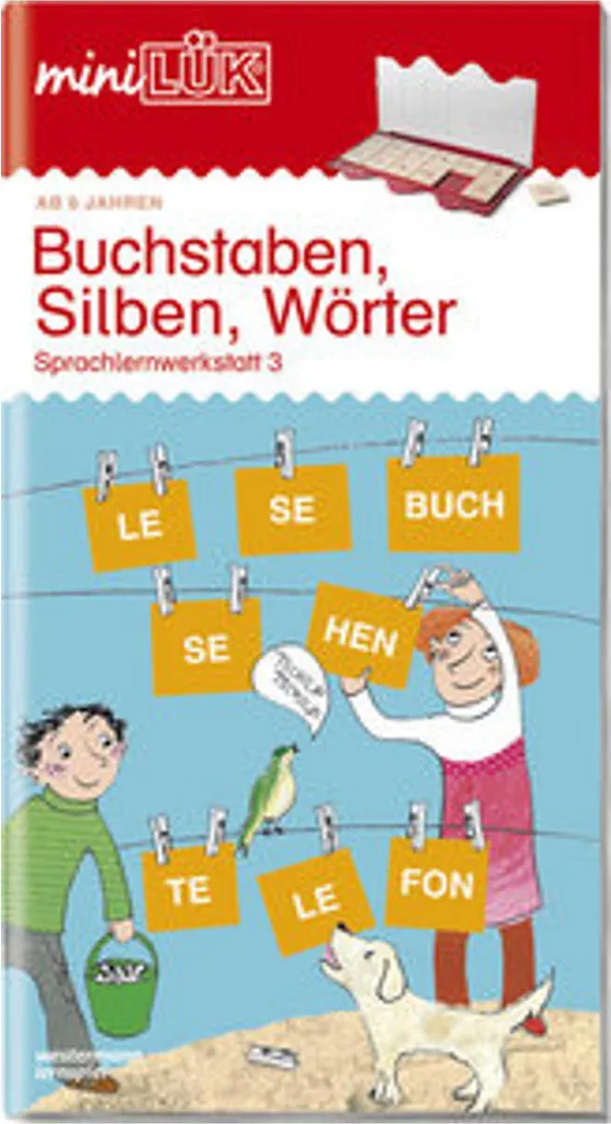 Aider mon enfant à lire avec miniLÜK : Solution pour Lettres et Mots