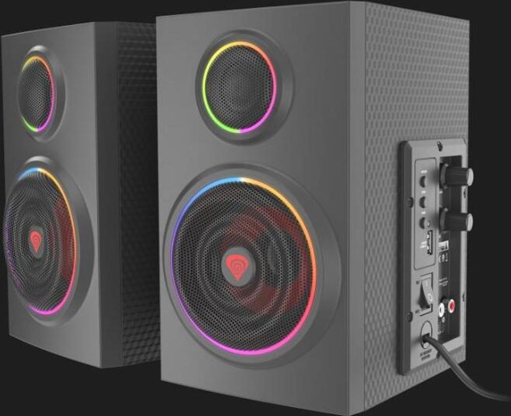 GENESIS HELIUM 300BT ARGB Reproduktor černý, kabelový a Obrázek produktu 