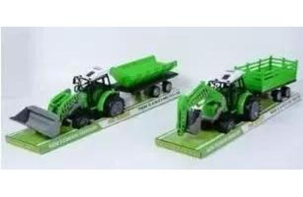 Traktor mit Anhänger – Macyszyn Toys