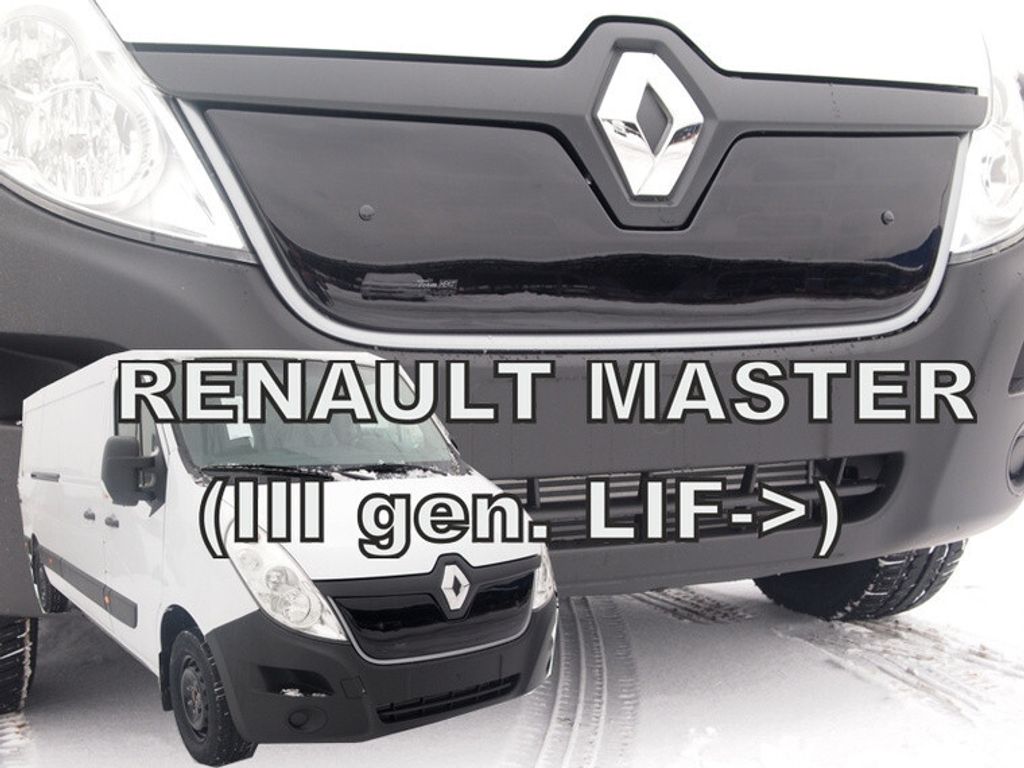 Zimowa osłona chłodnicy Renault Master 2014-2019 Zdjęcie produktu 