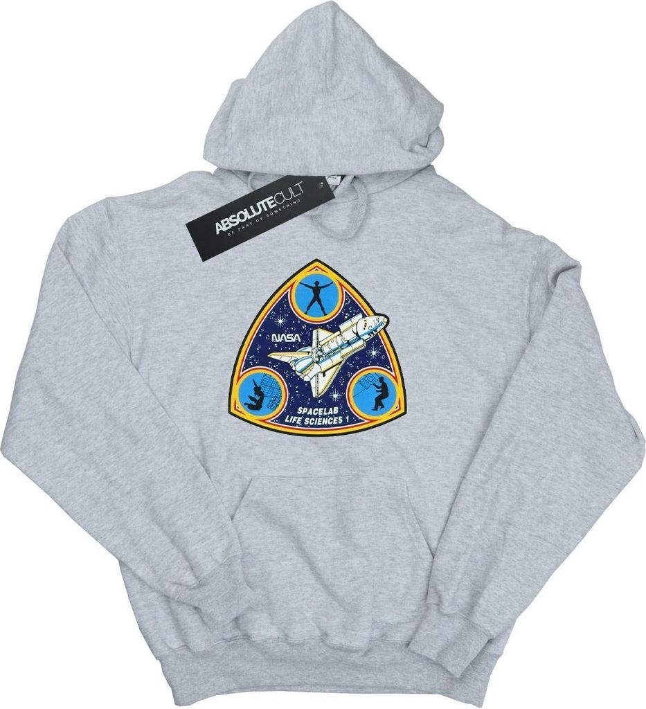 NASA - "Spacelab Life Science" Kapuzenpullover für Herren BI19985 (L) (Grau)