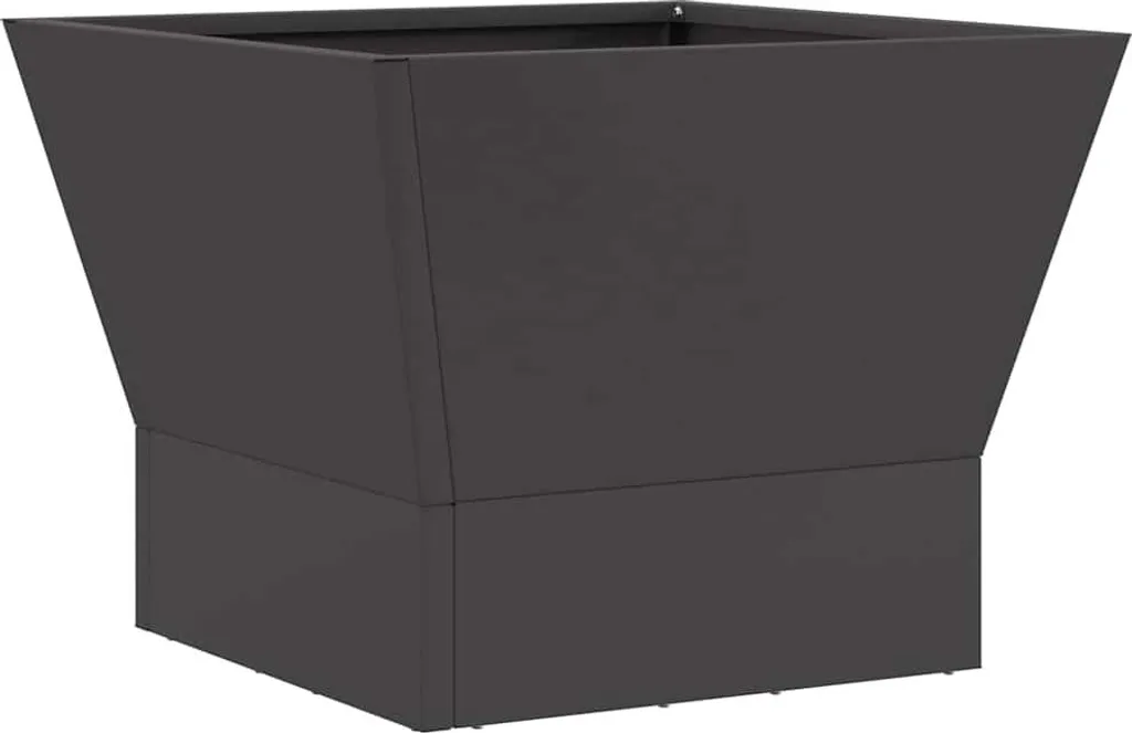 Focolare d'Arredo Nero 40x40 Acciaio - Atmosfera Luxury Outdoor