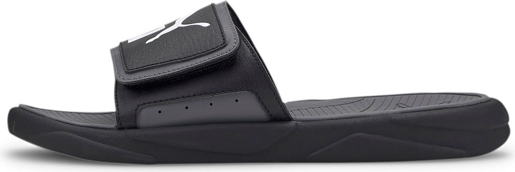 PUMA Royalcat Comfort Badelatschen Uni schwarz 44,5