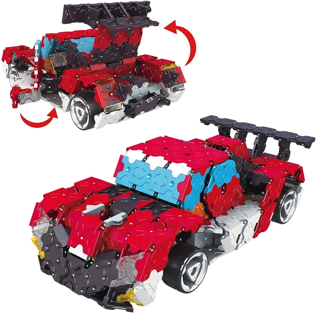 Jeu de Construction de Voitures LaQ Hamacron Constructor Speed 380