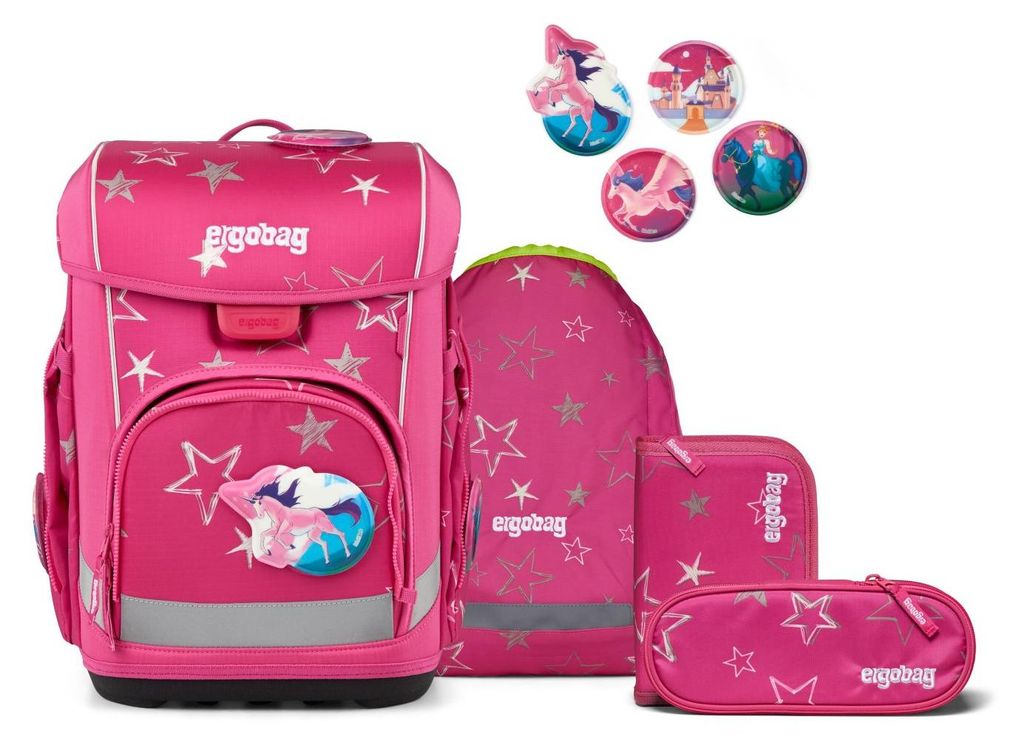 ergobag cubo light Schulranzen-Set SternzauBär Produktbild 