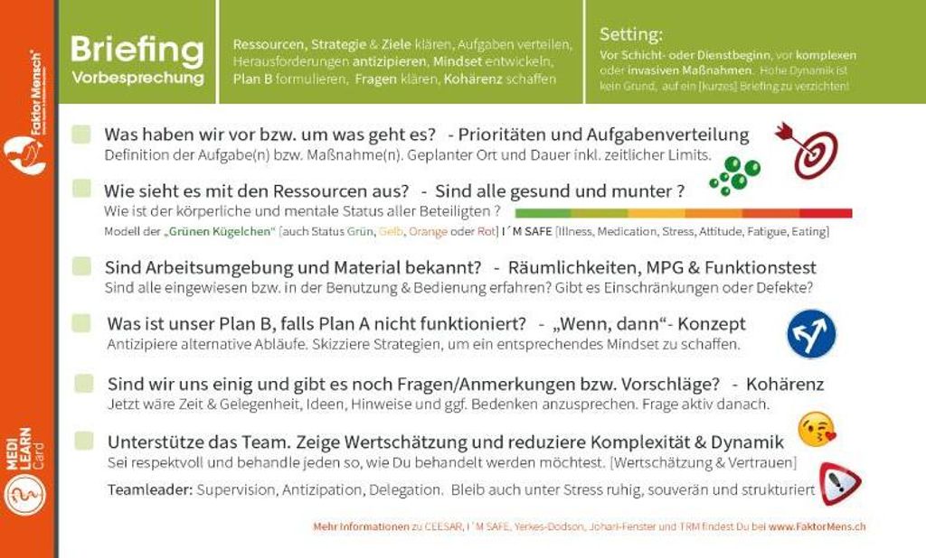 MEDI-LEARN Card: FaktorMensch
