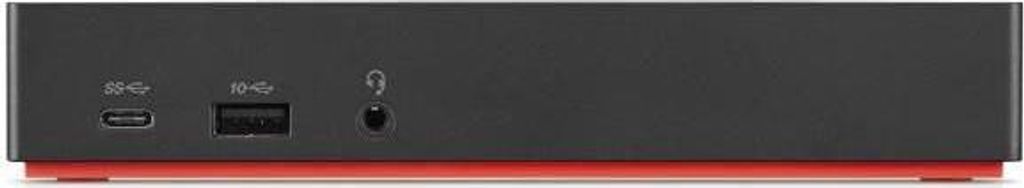 Lenovo ThinkPad USB-C Dock Gen 2, Kabelgebunden, USB 3.2 Gen 1 (3.1 Gen 1) Type-C, 3,5 mm, 10,100,1000 Mbit/s, Schwarz, 10 Gbit/s