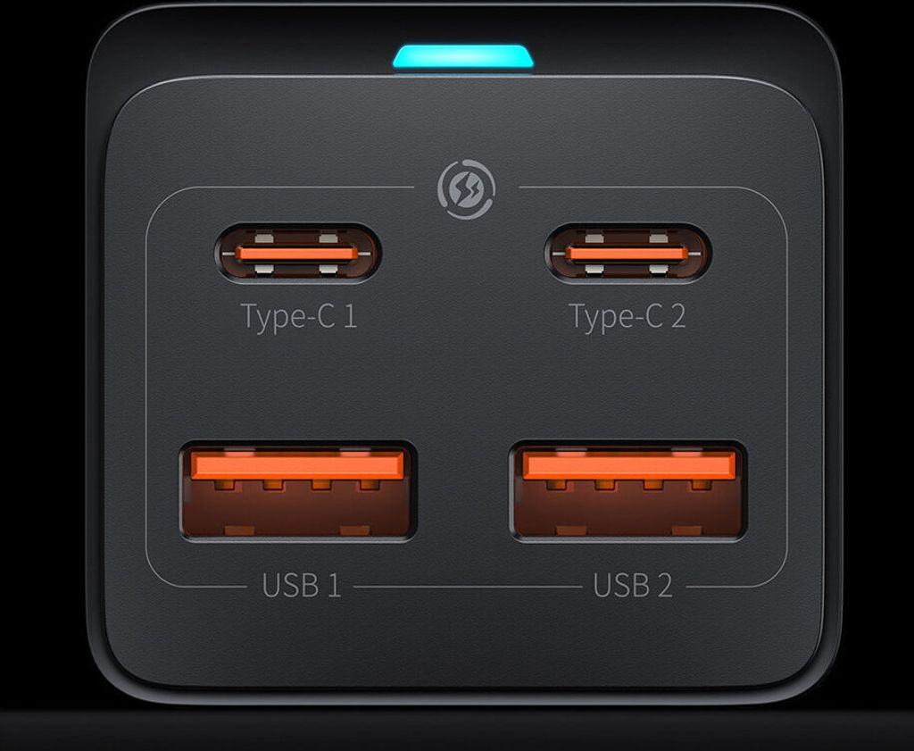 Baseus GaN3 Pro Wandladegerät 2xUSB-C + 2xUSB, 100W Produktbild 23