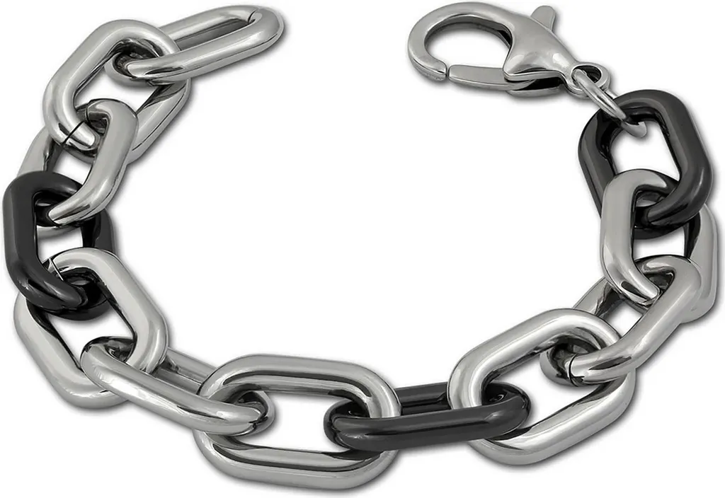 Bracciale Amello Acciaio e Ceramica ESAX19S9 - Qualità e Design