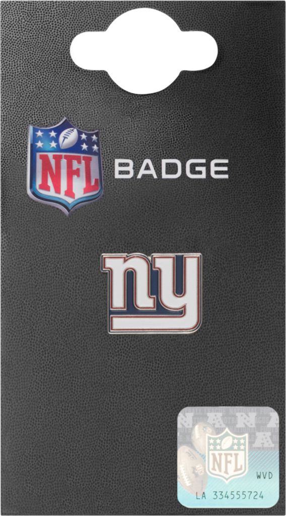 Einheitsgröße|New York Giants NFL Metall Wappen Pin Anstecker BDEPCRSNG
