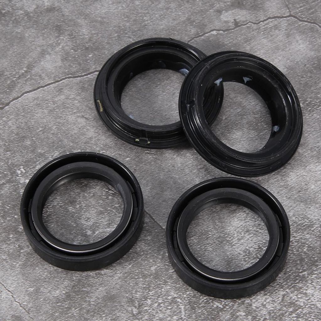 Vordere Dämpfer-Öl-Gabel-Dichtungen Staubschutzmanschetten Wischer-Kit für Honda CB400 33x46x11mm
