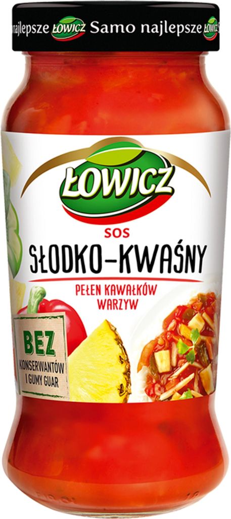 Sos słodko-kwaśny Łowicz 500 g Immagine del prodotto 