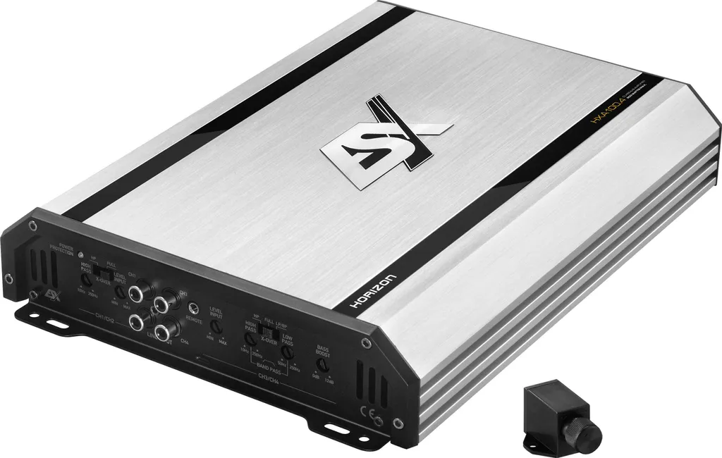 Amplificateur ESX HORIZON HXA100.4 idéal pour améliorer le son d'origine