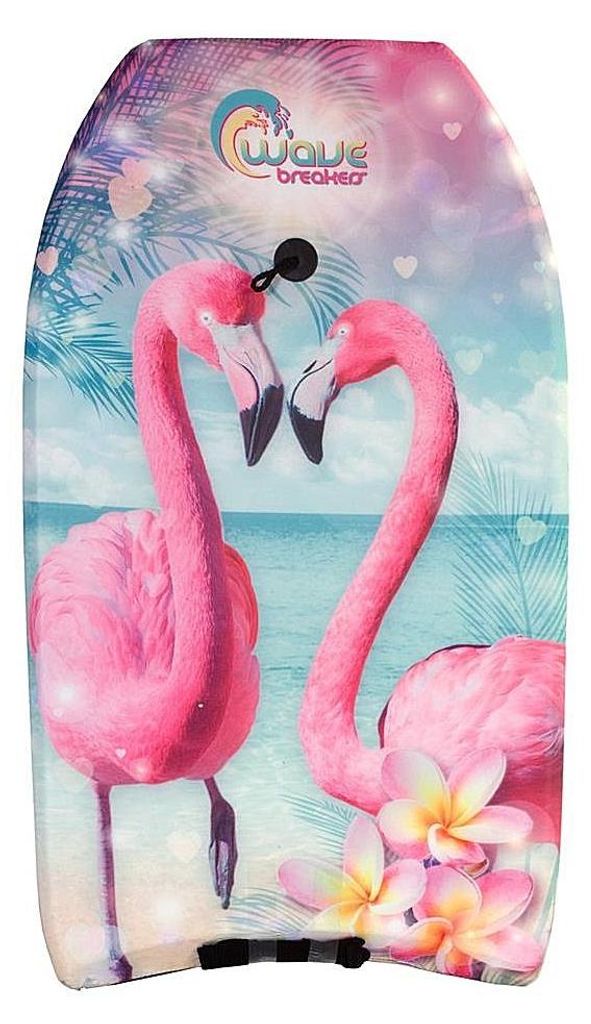 Wave Breakers Bodyboard met Flamingo Print 83 cm Image du produit 