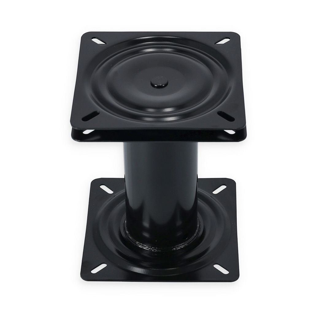 Pedestal Sockelfuß mit Drehkonsole, 195 mm Sitzkonsole 360° drehbar, Halterung für Bootssitze