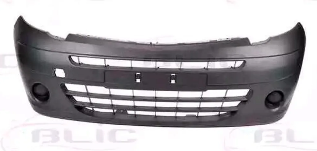 Pare-chocs avant noir pour Renault Kangoo (KW, KC, FW) - Pièce de carrosserie