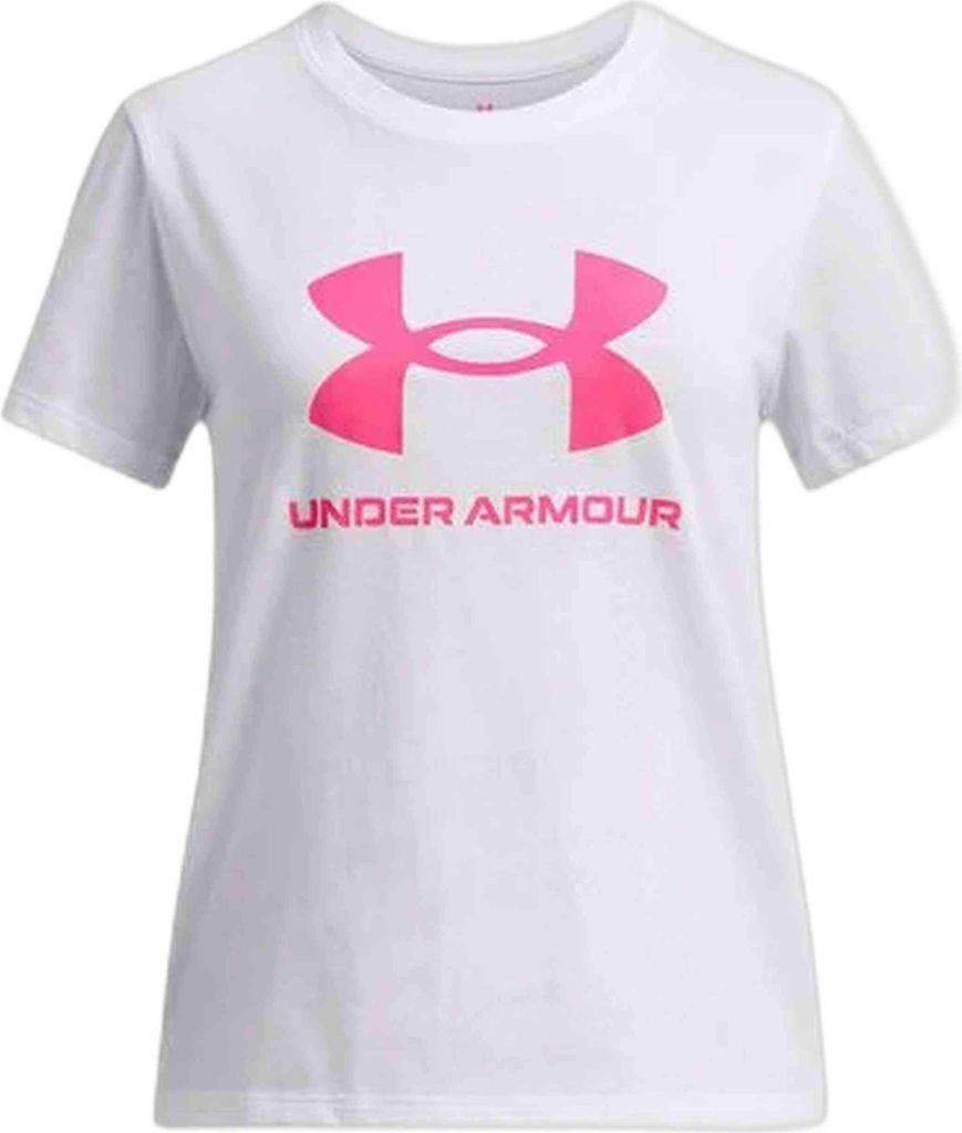 Under Armour T-shirt 1389756_100 in White color size YSM
