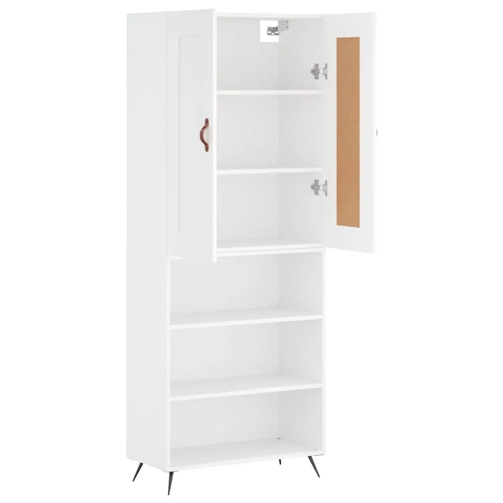 Mobile Credenza Bianca vidaXL 180cm: Stile Scandinavo e Ampio Storage - 4