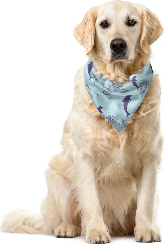 Bandana Professionale Pet ABAKUHAUS 55x55 cm - Serie Nautica