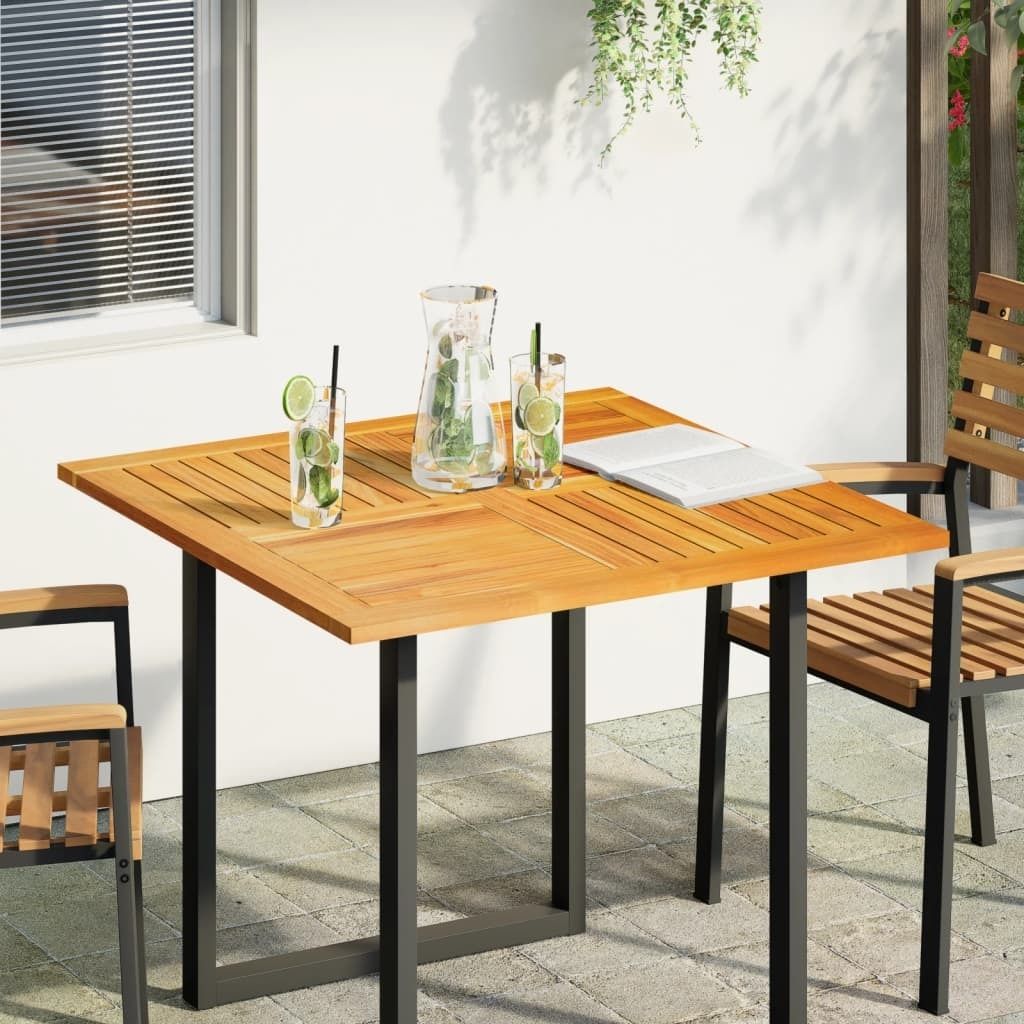 "im Angebot" Tischplatte - Hochwertiger Tischzubehör - 90x90x2,2 cm Quadratisch Massivholz Akazie - Tischplatten CC17522