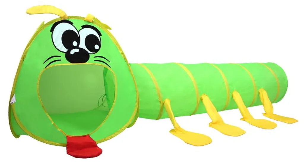 Ensemble tente mille-pattes 2en1 IPLAY tunnel de jeu pour enfant bleu