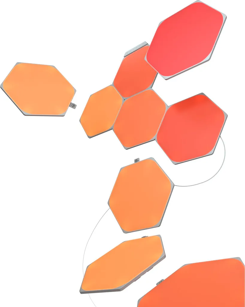 Kit Nanoleaf Shapes Hexagons 9 PK Éclairage Modulaire et Tactile RVB