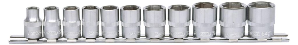 KS TOOLS 3/8' Jeu de douilles 6 pans, 11 pcs 8-19 mm ( Image du produit 