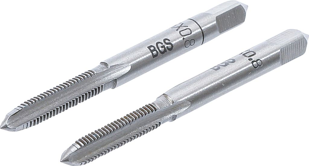 BGS Rubinetto M5 x 0,8 per prefinitura e finitura, 2 pezzi Immagine del prodotto 