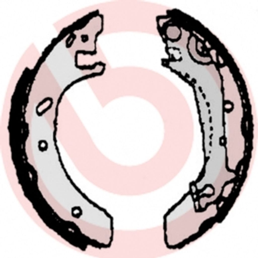 Brembo Bremsbackensatz Hinterachse S 24 525