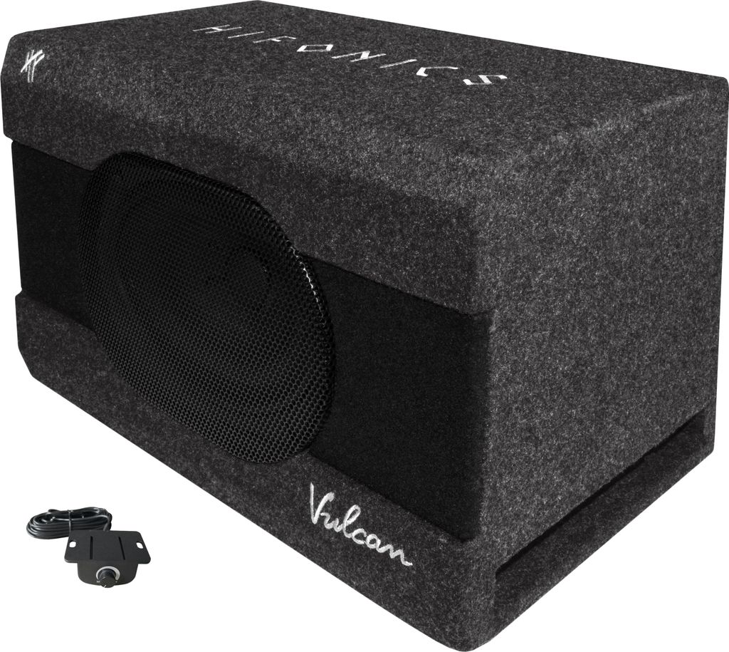 HIFONICS Aktiv Bassreflex Gehäuse Aktiv Subwoofer Verstärker Bassgehäuse VX-690A