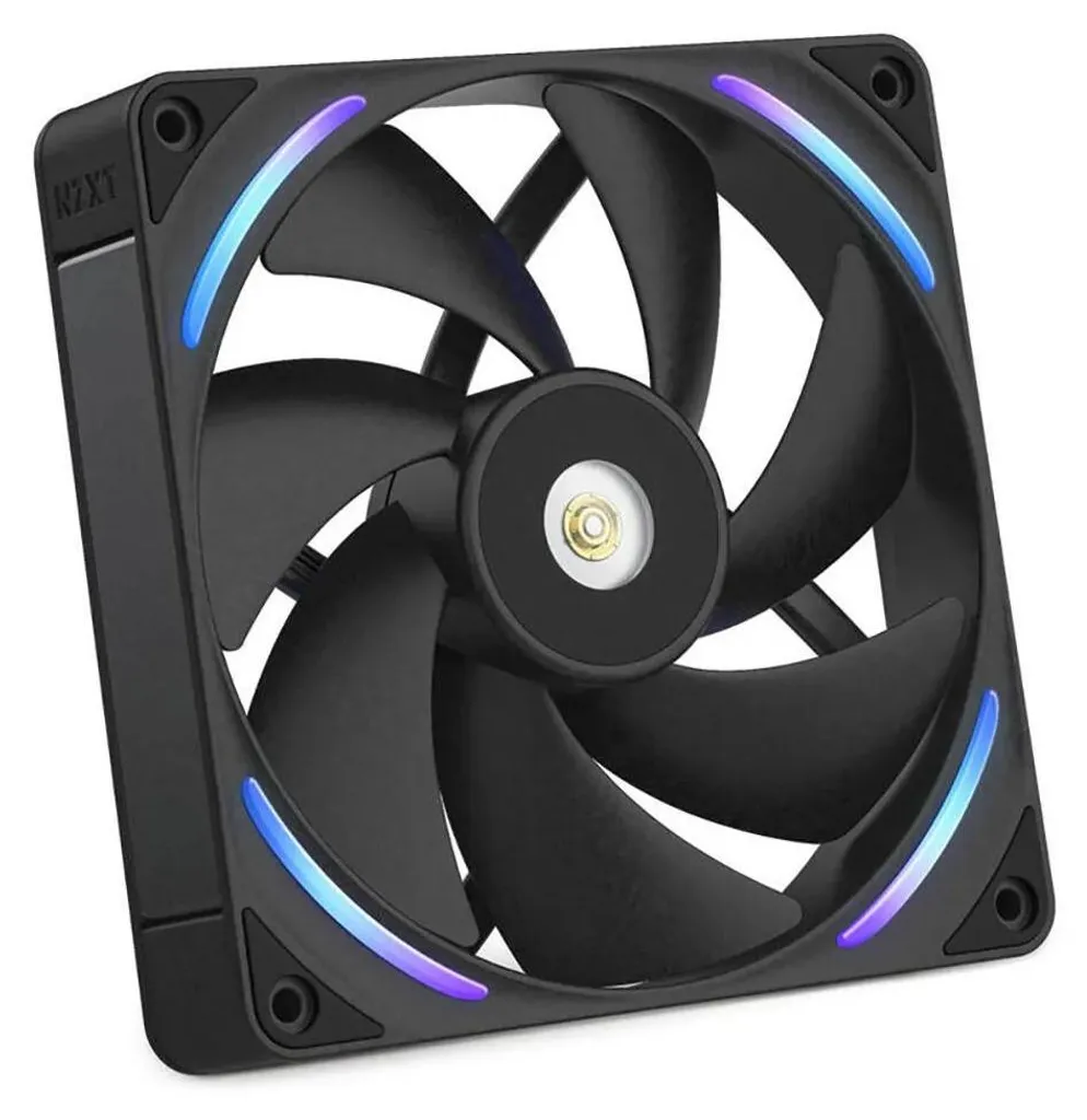 Ventilateur Radiateur Watercooling 14cm NZXT F140X pour PC de Jeu Noir