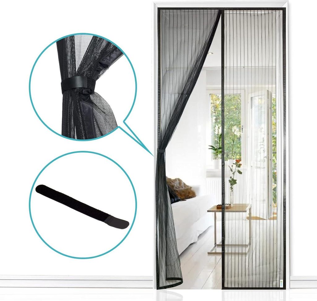 Magnetisches Mückennetz - Einfache Installation - Eleganter Schutz