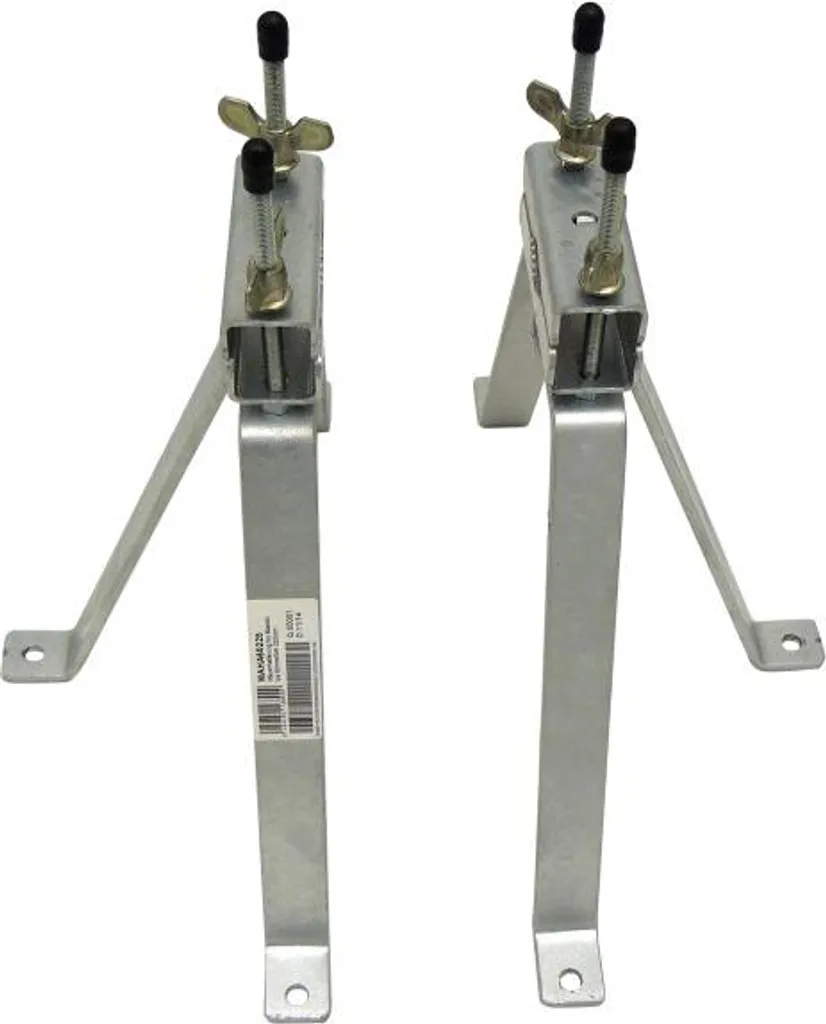 Support mural Televes MAHA60225 de 22,5cm avec tube de 60mm (la paire)