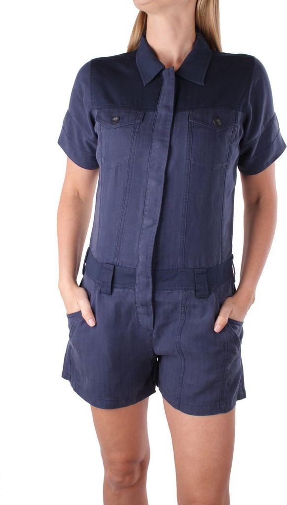 Diesel J-SADE TUTA Damen Jeans Overall Jumpsuit Dunkelblau