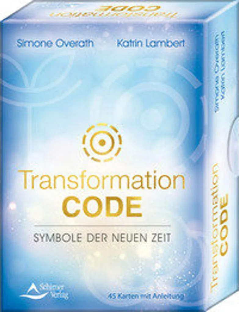 Jeu de Cartes Transformation Code et Symboles Énergétiques de Guérison