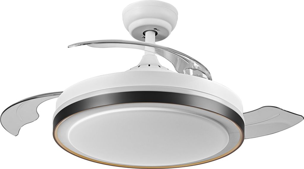 Ventilatore da soffitto OSRAM 1070mm a scomparsa, 66W LED Immagine del prodotto 